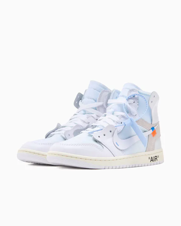 Hero image for Air Jordan x Virgil Abloh Archive 1 Retro High "Alaska" para Madrid y Barcelona