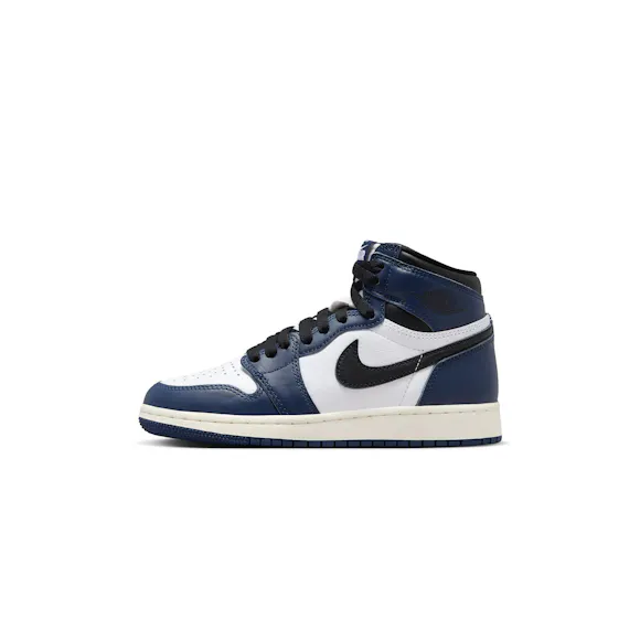 Hero image for Air Jordan 1 Kids High OG "Midnight Navy" Shoes