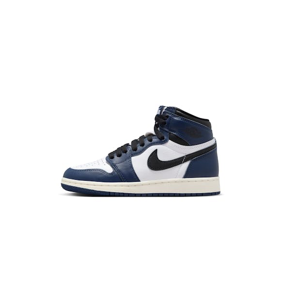 Hero image for Air Jordan 1 Kids High OG "Midnight Navy" Shoes