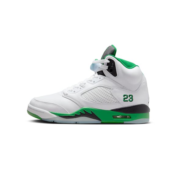 Hero image for Air Jordan Womens 5 Retro Lucky Green Shoes
