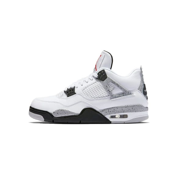 Hero image for Air Jordan 4 Mens Retro OG "White Cement" Shoes