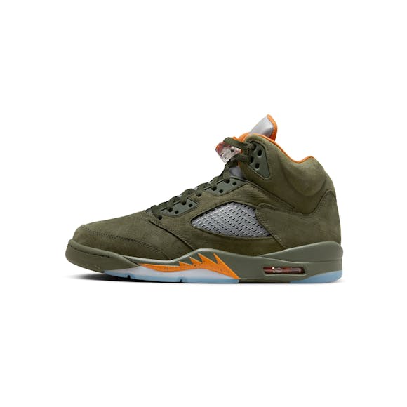 Hero image for Air Jordan Mens 5 Retro Olive Shoes