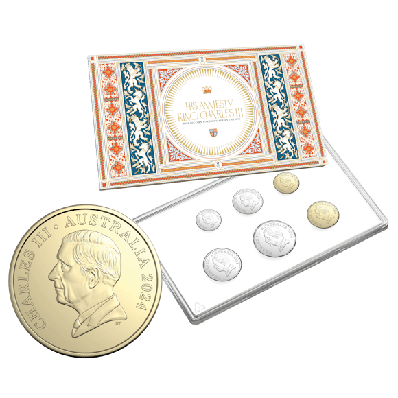 Hero image for Australia 2024 His Majesty King Charles 6-Coin Mint Set