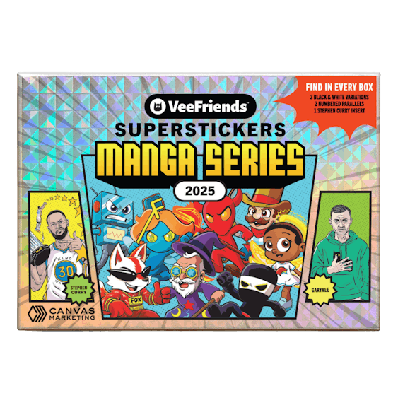 Hero image for 2025 VeeFriends Super Stickers Box: Manga Series