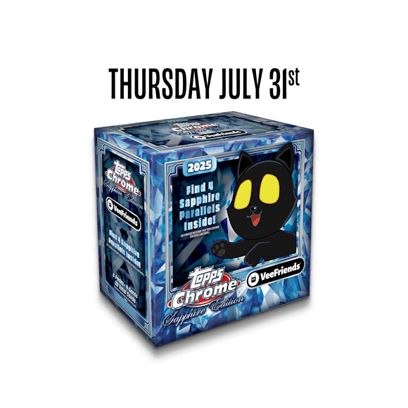 Hero image for THURSDAY AT THE NATIONAL: Topps VeeFriends Chrome 2025 Sapphire Edition