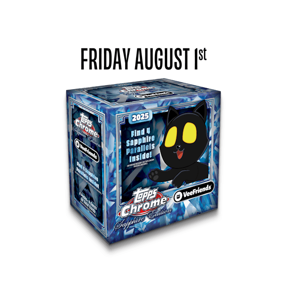 Hero image for FRIDAY AT THE NATIONAL: Topps VeeFriends Chrome 2025 Sapphire Edition