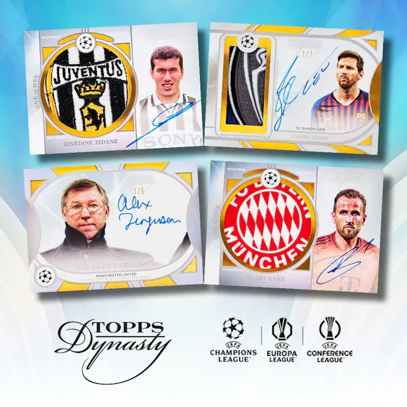 Hero image for 2024-25 Topps® Dynasty UEFA Club Competitions - Hobby Box