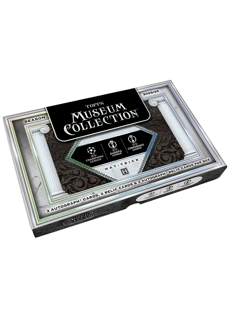 Hero image for Topps® Museum UEFA Club Competitions 2025/26 - Hat Trick