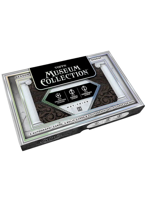Hero image for Topps® Museum UEFA Club Competitions 2025/26 - Hat Trick