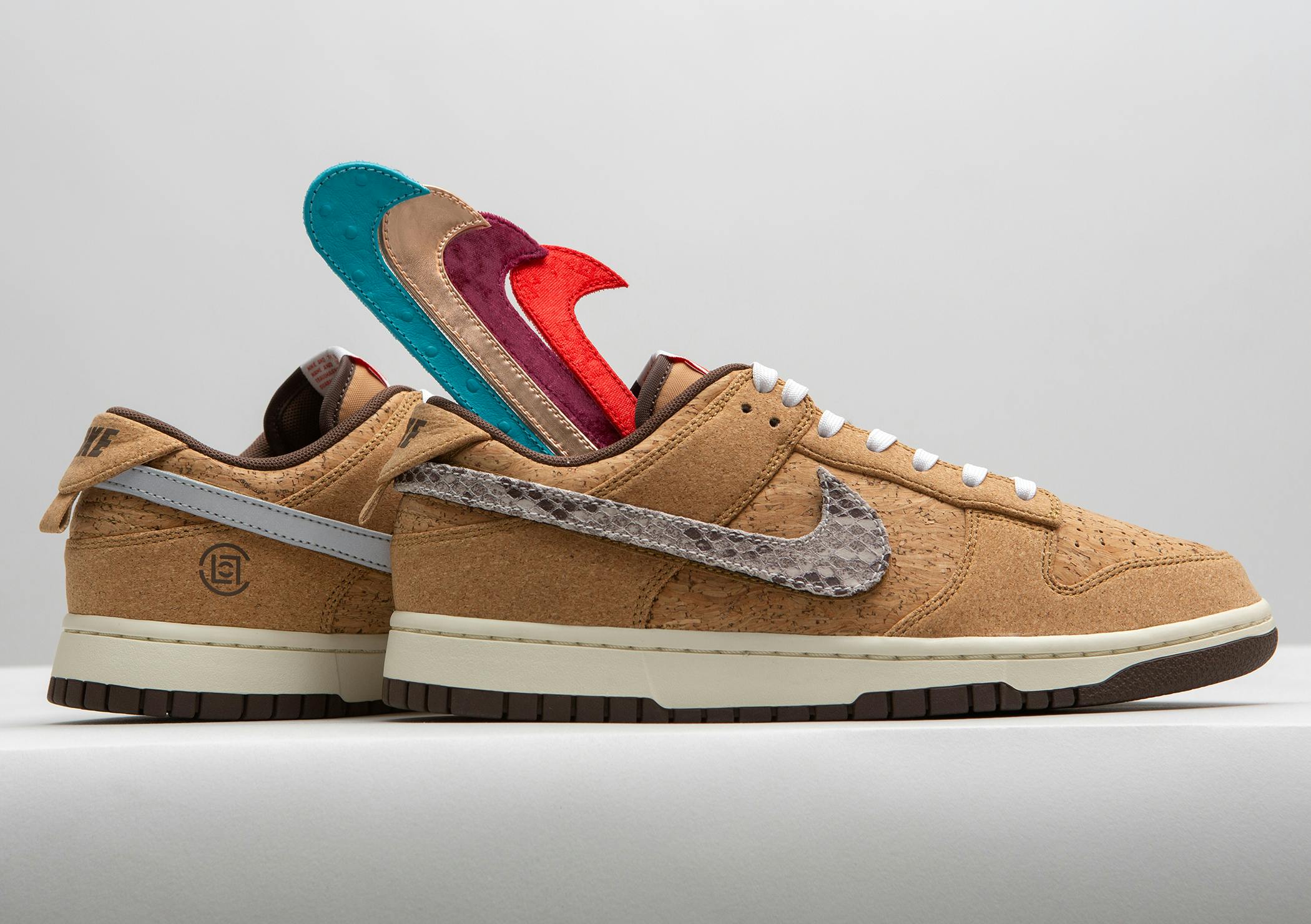 CLOT × Nike Dunk Low SP “Cork” US6 24cm