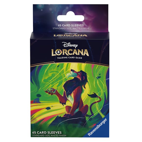 Hero image for Disney Lorcana TCG Azurite Sea Set 6 - Scar 65 Card Sleeves