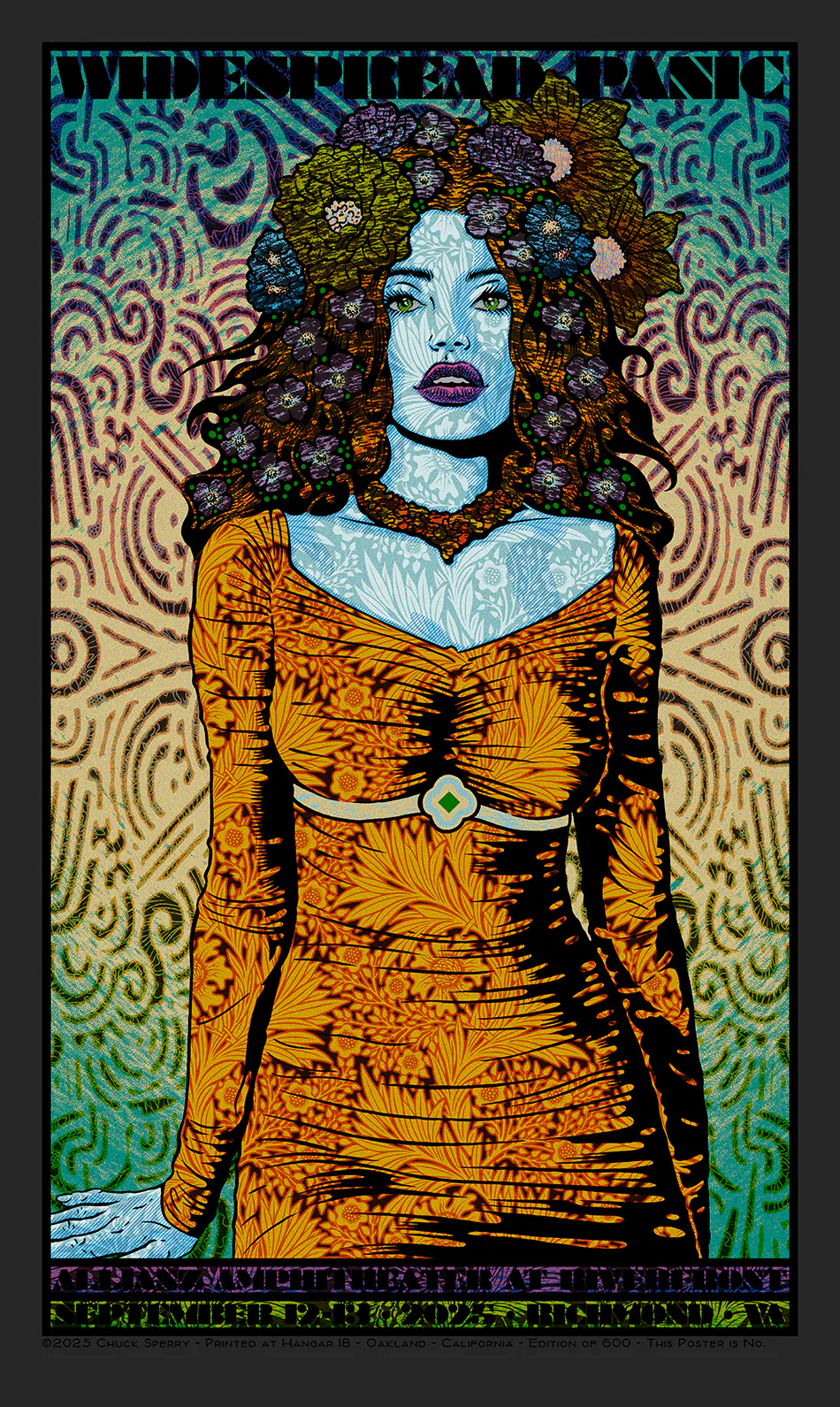 Hero image for Widespread Panic, Richmond, Satin Black Edition