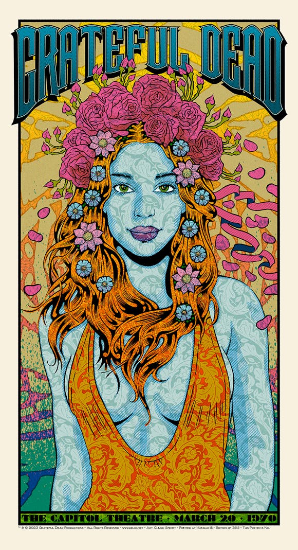 Hero image for Grateful Dead “Bertha”, Capitol Theatre, March 20, 1970, Regular