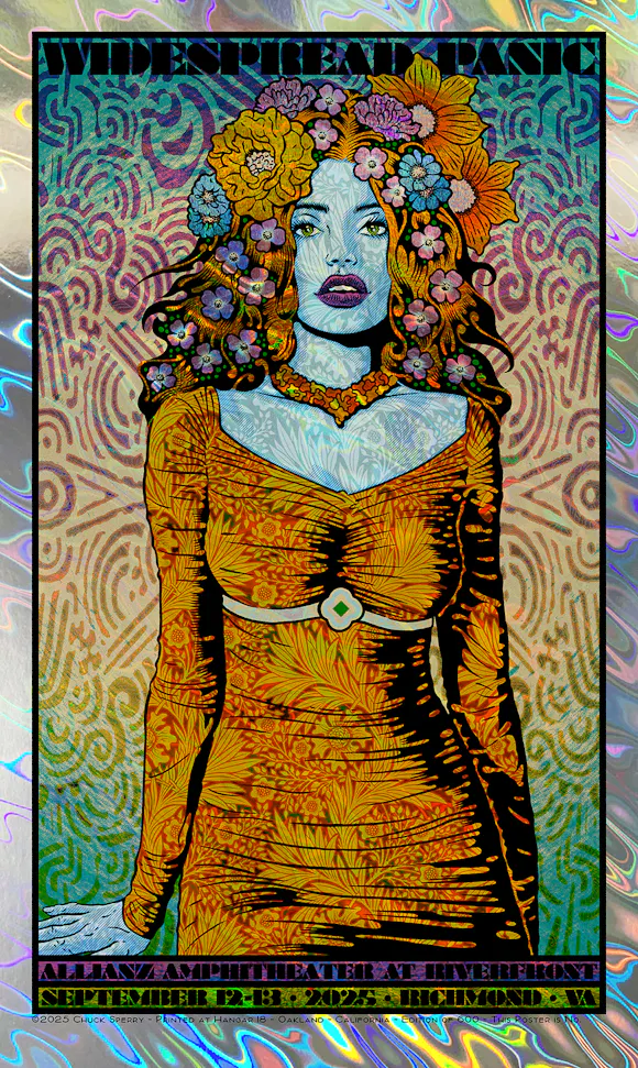 Hero image for Widespread Panic, Richmond, Lava Foil