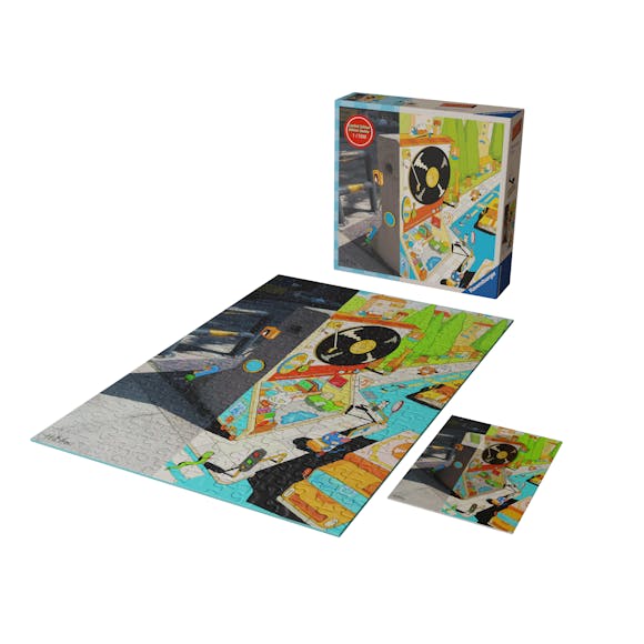 Hero image for Limited Edition Puzzle Vinyl Store by Zaoyu Lin