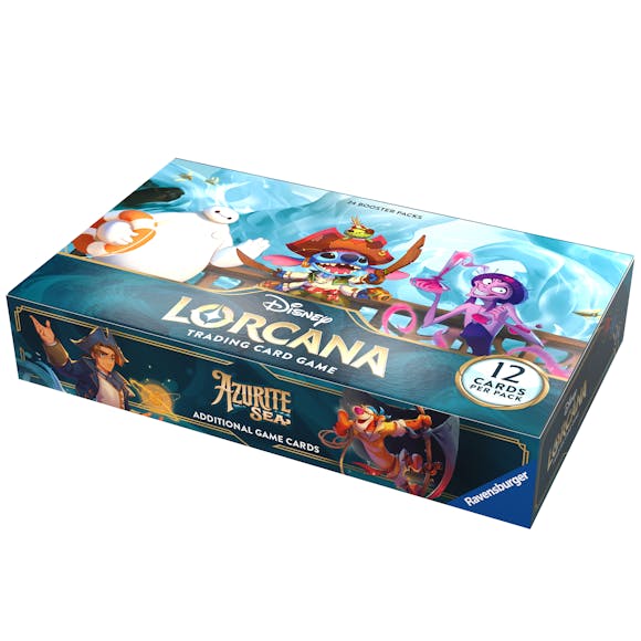 Hero image for Disney Lorcana TCG: Azurite Sea Booster Pack Display