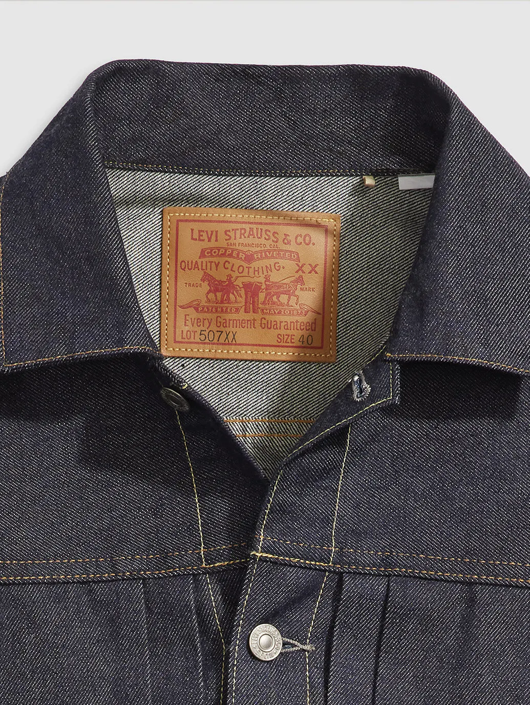 LEVI'S® VINTAGE CLOTHING 1953 TYPE II JACKET RIGID