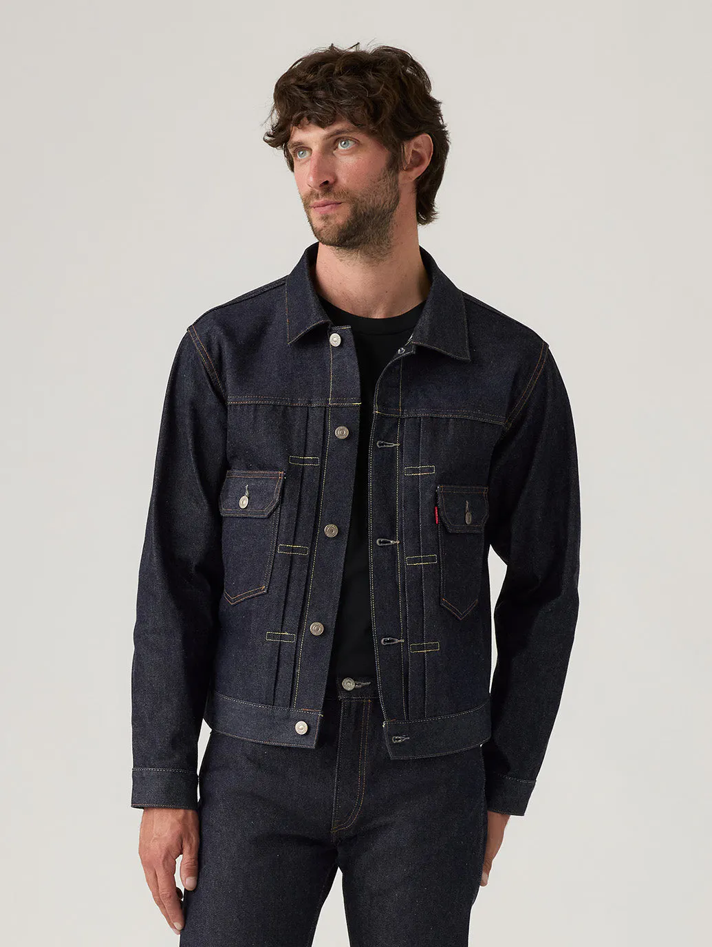 Image of LEVI'S® VINTAGE CLOTHING 1953 TYPE II JACKET RIGID