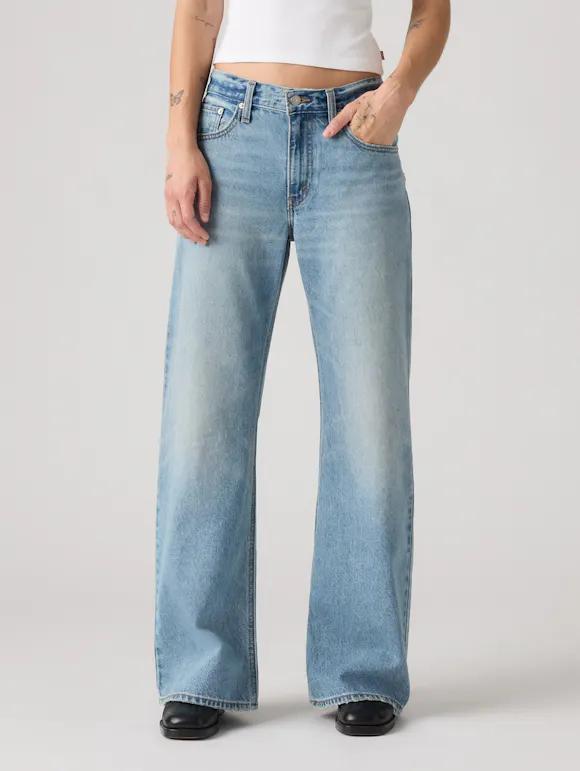 Hero image for Levi’s® x Rosé Loose Boot Jean