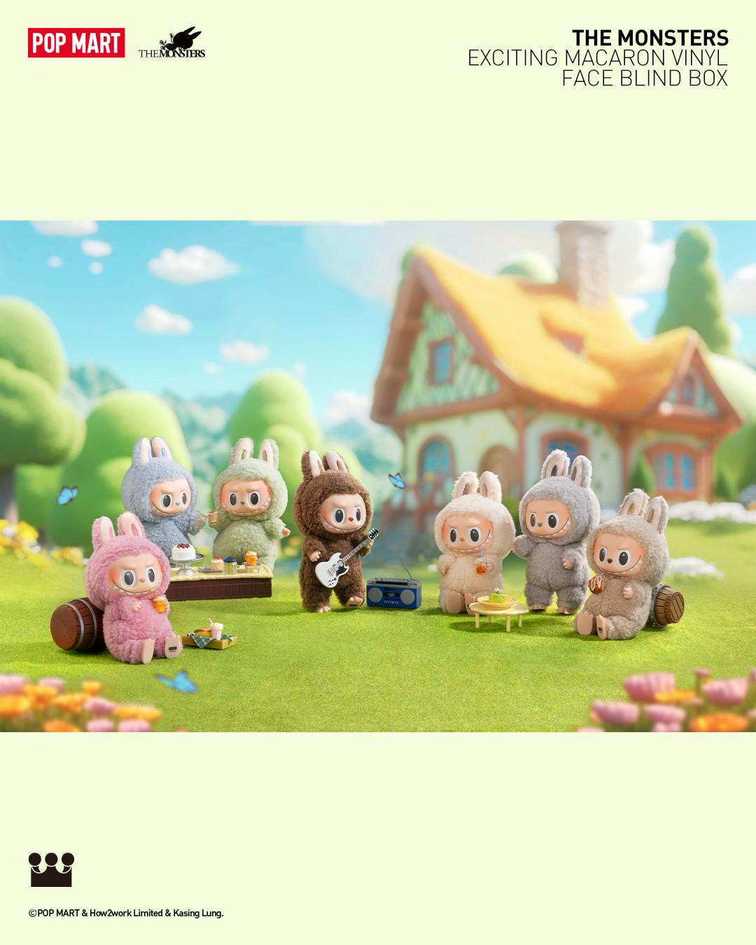 THE MONSTERS - Exciting Macaron Vinyl Face Blind Box
