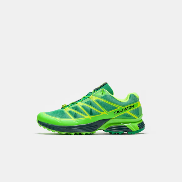 Hero image for Feid XT-Pathway 2 Sneaker in Bright Green/Green Gecko/Safety Yellow