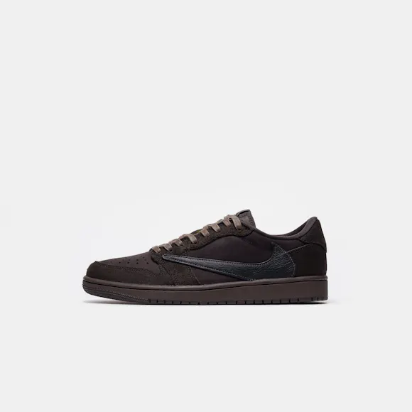Hero image for Jordan Cactus Jack Air Jordan 1 Low OG SP Sneaker in Dark Mocha/Black/Velvet Brown