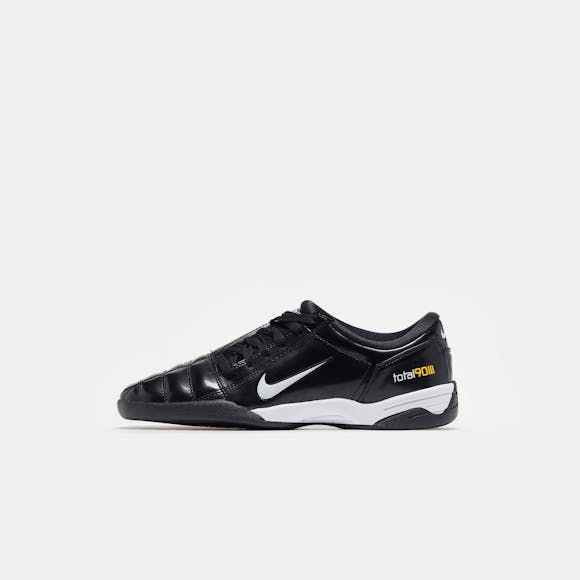 Hero image for T90 SP Sneaker in Black/White/Metallic Silver