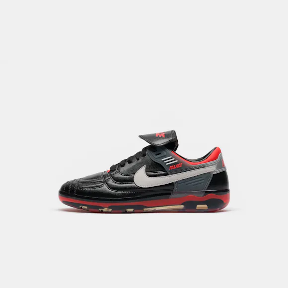 Hero image for Palace x England Cryoshot Air Speed Sneaker in Black/White/Crimson