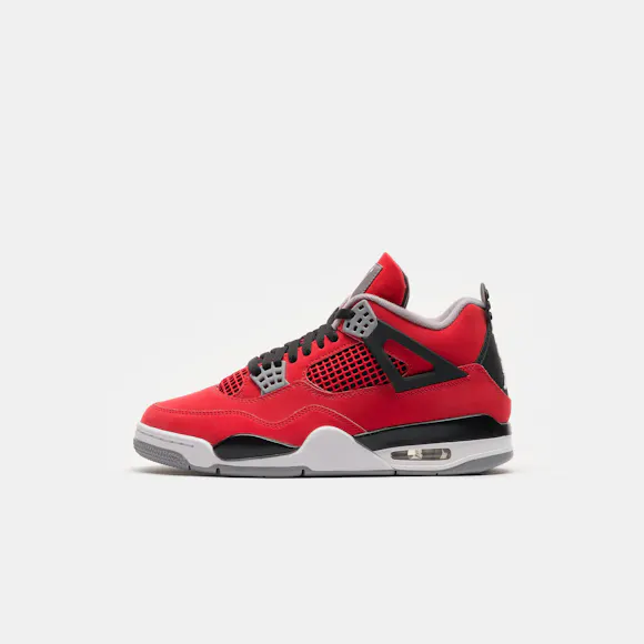 Hero image for Air Jordan 4 Retro Sneaker in Fire Red/White/Black/Cement Grey