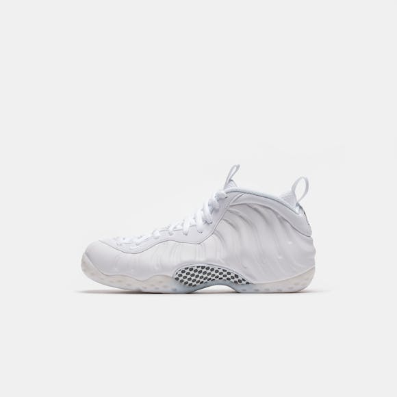 Hero image for Air Foamposite One Sneaker in White/White
