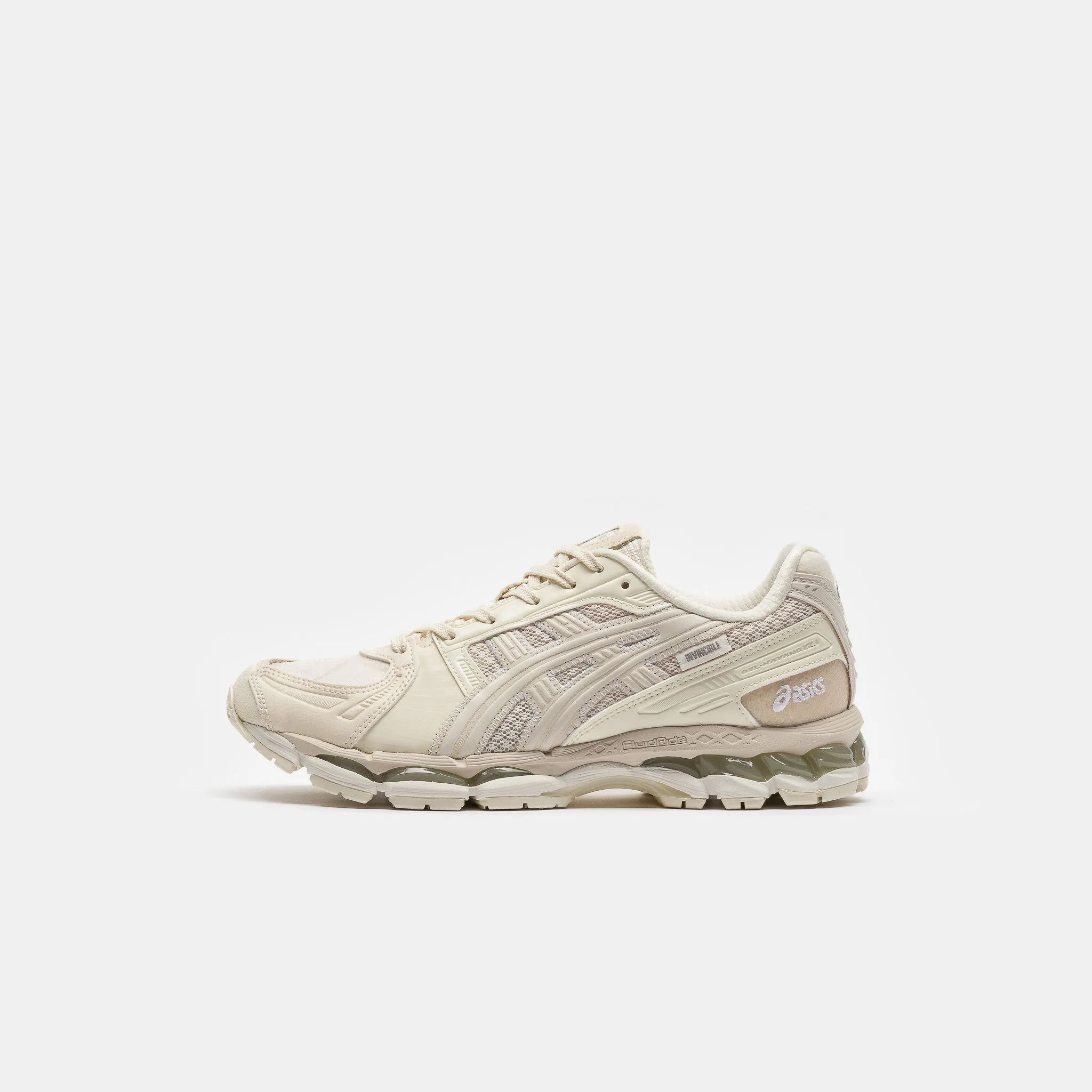 Image of Invincible Gel-Kayano 12.1 Sneaker in Vanilla/Vanilla