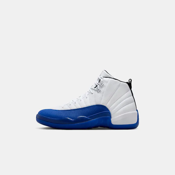 Hero image for Air Jordan 12 Retro Sneaker in White/Black/Game Royal