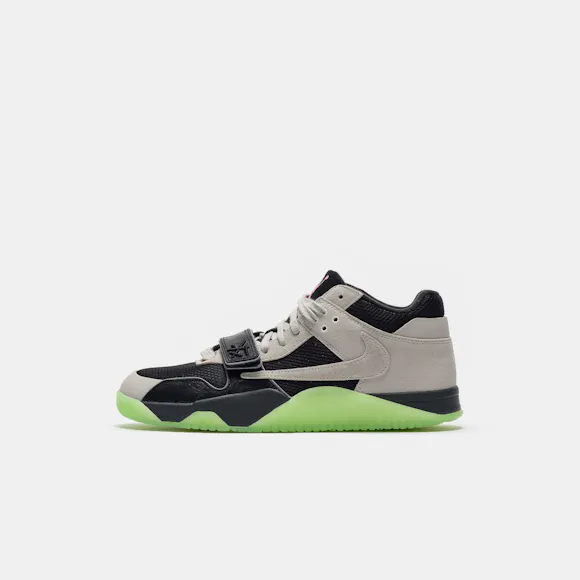 Hero image for Travis Scott CJ1 T-Rexx Sneaker in Black/Night Silver/Anthracite