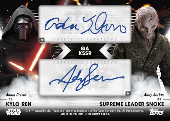 Topps Star Wars Signature Series 2023 - Topps UK Test4 Topps Star Wars Signature Series 2023 - Topps UK Test4