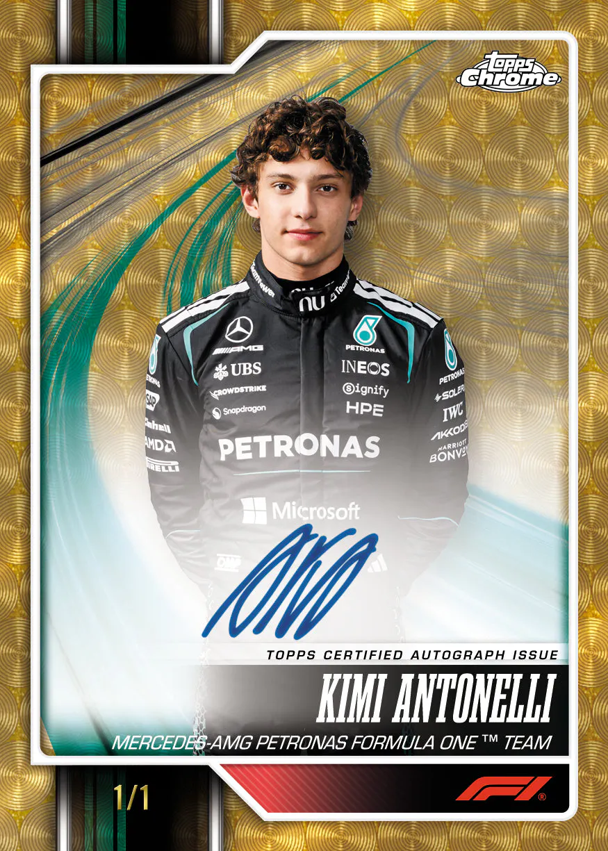 2026 Topps Chrome Formula 1® - Hobby Box