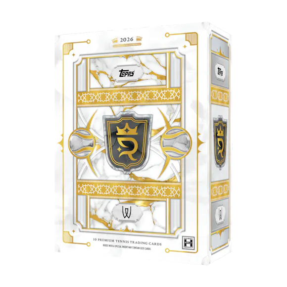 Hero image for 2026 Topps Royalty Tennis - Hobby Box