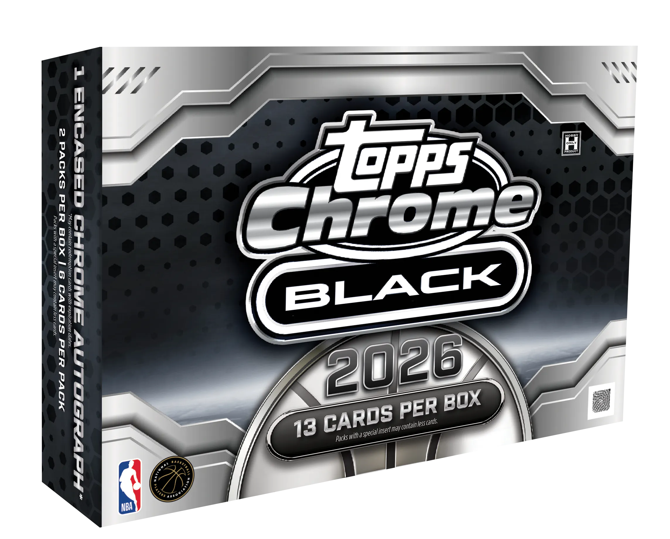 Hero image for 2025-26 Topps Chrome Black Basketball - Hobby Box