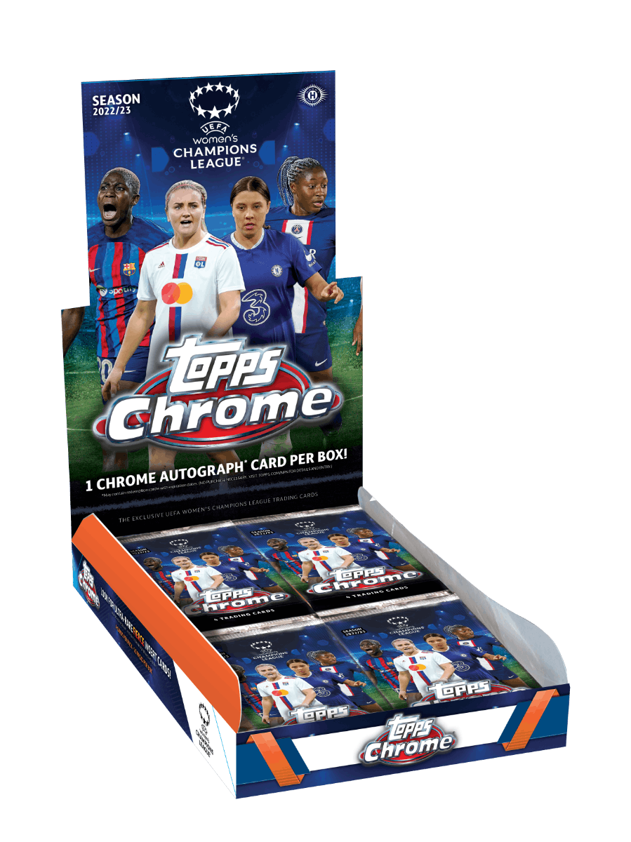 2023 Topps Chrome UEFA Women's Champions League - Hobby Box