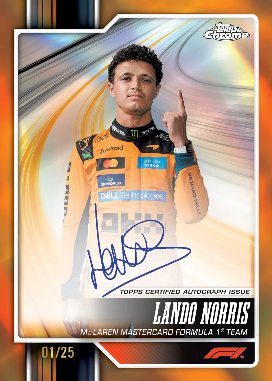 2026 Topps Chrome Formula 1® - Hobby Box