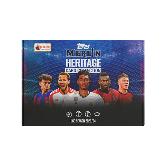 Hero image for Topps UEFA Club Competitions – Merlin Heritage 23/24