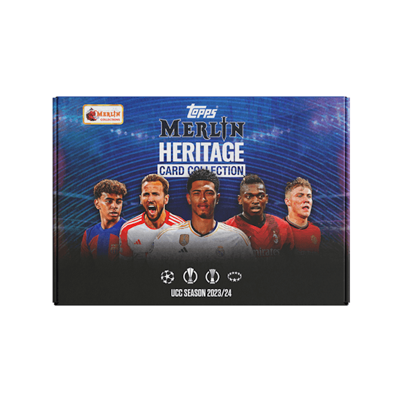 Hero image for Topps UEFA Club Competitions – Merlin Heritage 23/24