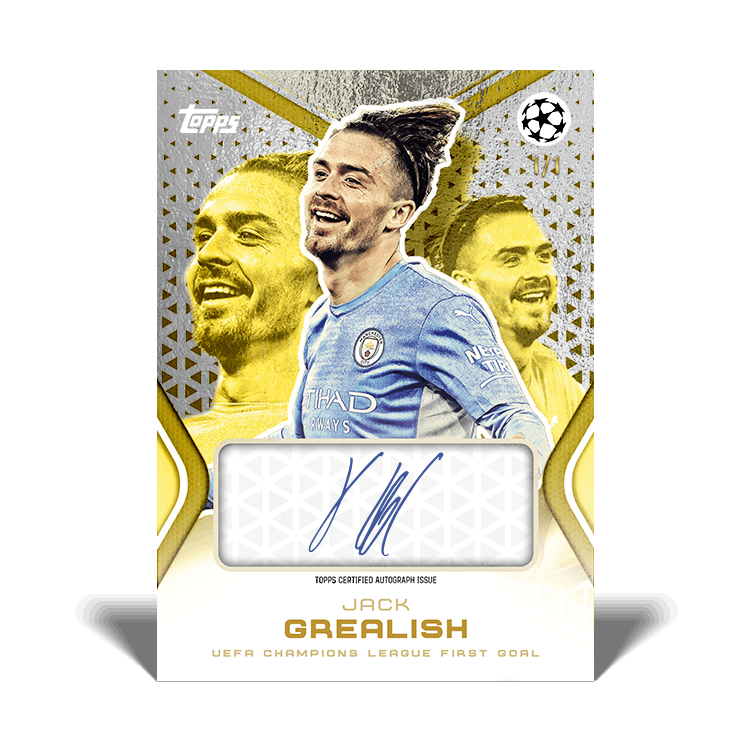 Topps UK - Topps Grealish Platinum Curated Set