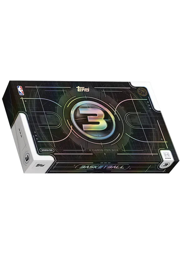 Hero image for 2025-26 Topps Three Basketball - Hobby Box