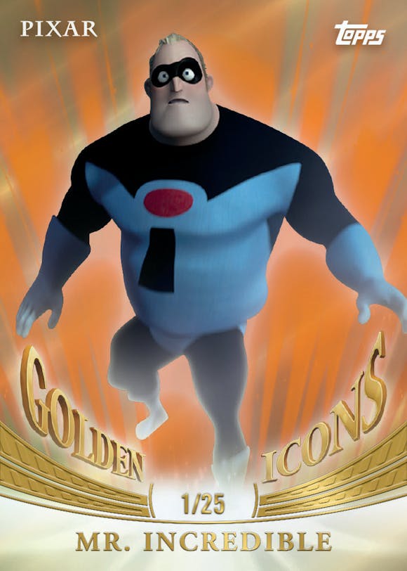 Pixar Gold parallel card example