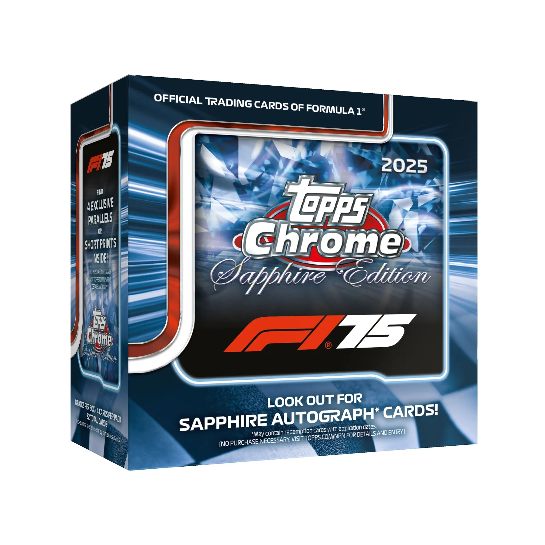 Hero image for 2025 Topps Chrome® Formula 1® - Sapphire Edition
