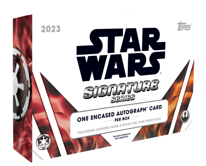 Topps Star Wars Signature Series 2023 - Topps UK Test