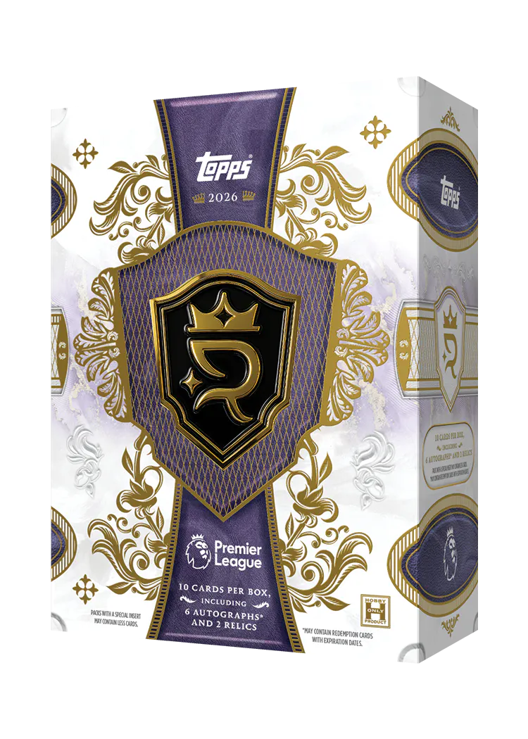 Hero image for Topps Royalty Premier League 2026 - Hobby Box