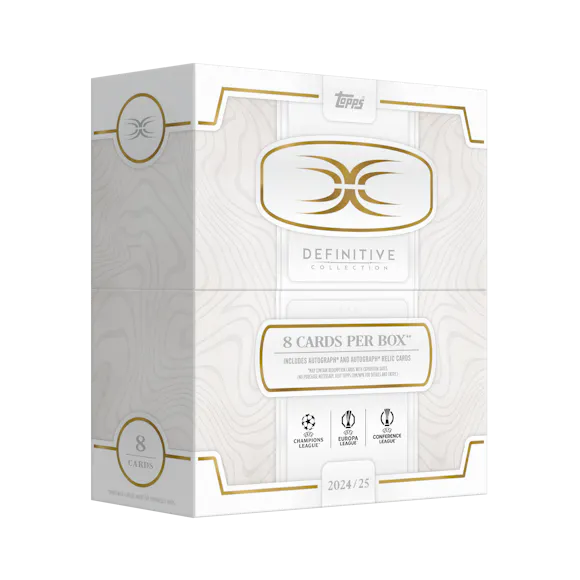 Hero image for 2024-25 Topps® Definitive UEFA Club Competitions - Hobby Box