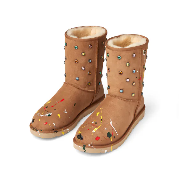 Hero image for UGG GALLERY DEPT CLASSIC SHORT CHESTNUT SUEDE