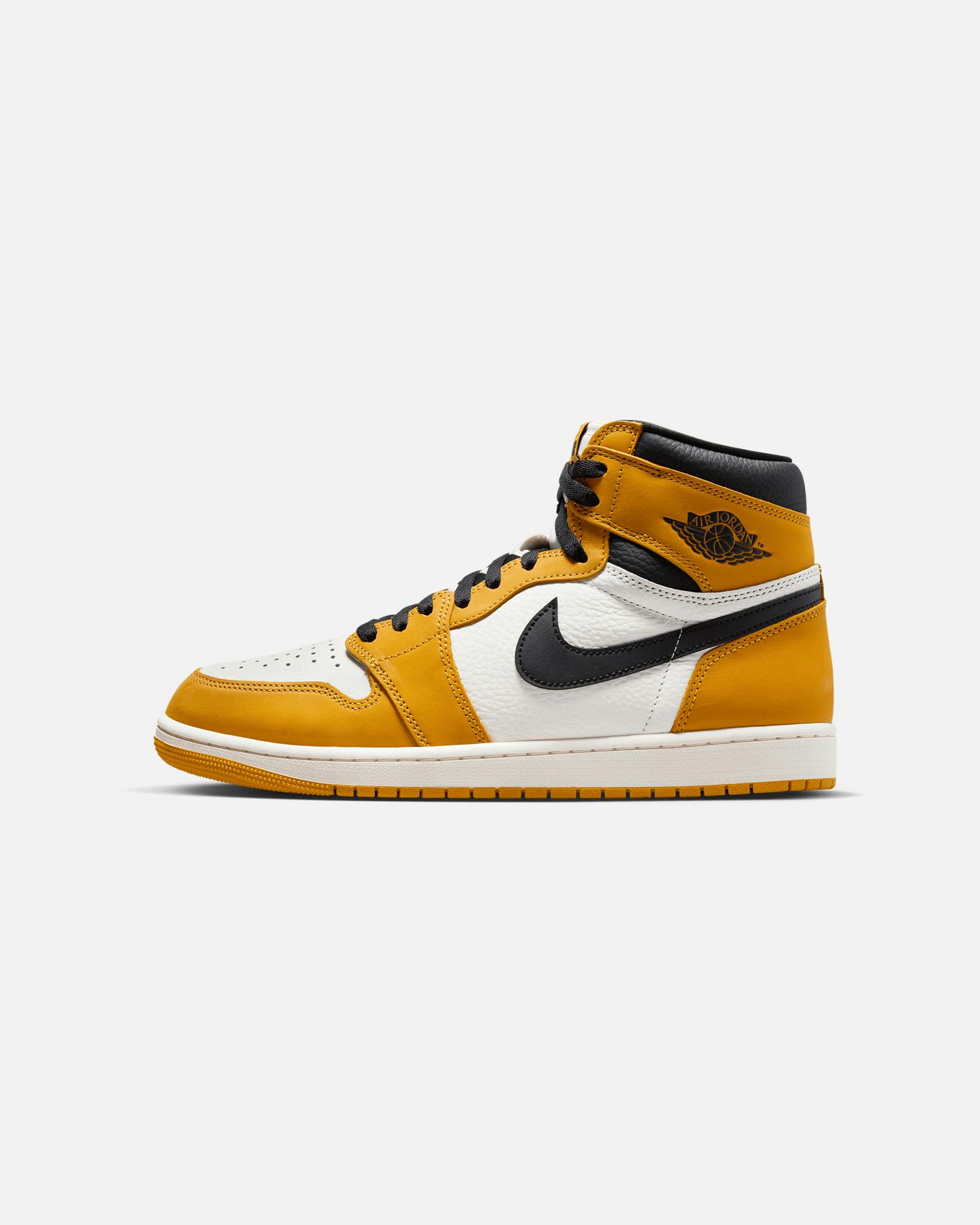 Retro jordans yellow deals